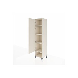 Hyperion Dolap 4 Raflı Tek Kapaklı 44x44x195 Aytaşı-aytaşı