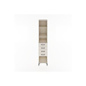 Hyperion Dolap 3 Raflı 4 Çekmeceli 44x44x221 Aytaşı-aytaşı