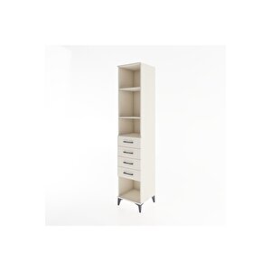 Hyperion Dolap 3 Raflı 4 Çekmeceli 44x44x221 Aytaşı-aytaşı