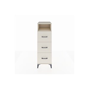 Kronos Dolap Tek Raflı 3 Çekmeceli 44x59x134 Aytaşı-aytaşı