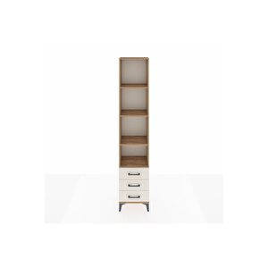 Arges Dolap 4 Raflı 3 Çekmeceli 44x30x221 Çam-aytaşı