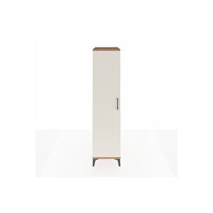 Kronos Dolap 2 Raflı Tek Kapaklı Tek Askılı 44x59x182 Çam-aytaşı