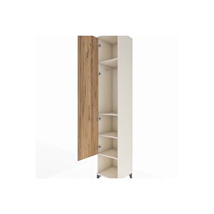 Hyperion Dolap 4 Raflı Tek Kapaklı Tek Askılı 44x44x243 Aytaşı-çam