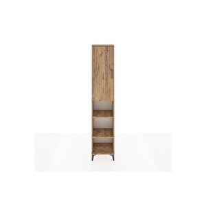 Arges Dolap 5 Raflı Tek Kapaklı 44x30x221 Çam-çam