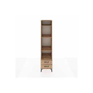 Hyperion Dolap 4 Raflı 2 Çekmeceli 44x44x195 Çam-çam