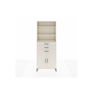 Arges Dolap 4 Raflı 3 Çekmeceli 2 Kapaklı 88x30x221 Aytaşı-aytaşı
