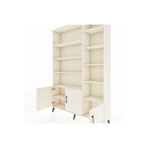 Arges Gardrop 10 Raflı 3 Kapaklı 132x30x195 Aytaşı-aytaşı