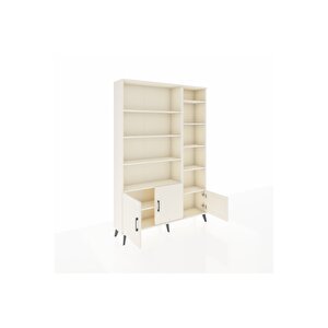 Arges Gardrop 10 Raflı 3 Kapaklı 132x30x195 Aytaşı-aytaşı