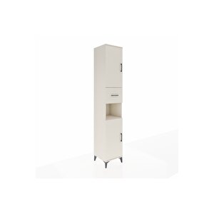 Hyperion Dolap 5 Raflı Tek Çekmeceli 2 Kapaklı 44x44x243 Aytaşı-aytaşı