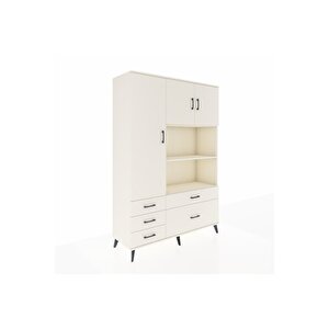 Hyperion Gardrop 7 Raflı 5 Çekmeceli 3 Kapaklı 132x44x195 Aytaşı-aytaşı