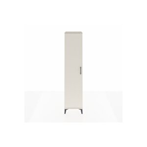 Hyperion Dolap 3 Raflı Tek Kapaklı Tek Askılı 44x44x195 Aytaşı-aytaşı