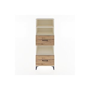 Hyperion Dolap 3 Raflı 2 Çekmeceli 60x44x163 Aytaşı-çam