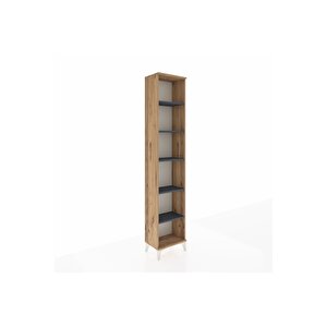 Arges Dolap 5 Raflı 44x30x221 Çam-antrasit