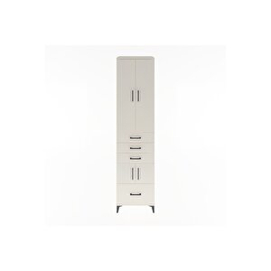 Hyperion Dolap 4 Raflı 4 Çekmeceli 4 Kapaklı 60x44x243 Aytaşı-aytaşı