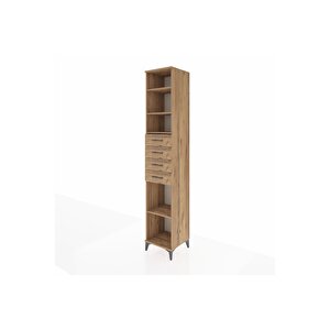 Hyperion Dolap 4 Raflı 4 Çekmeceli 44x44x243 Çam-çam
