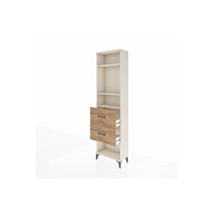 Arges Dolap 3 Raflı 2 Çekmeceli 60x30x221 Aytaşı-çam