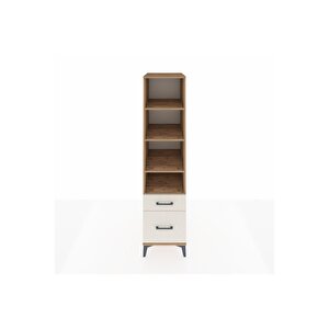 Kronos Dolap 4 Raflı 2 Çekmeceli 44x59x182 Çam-aytaşı