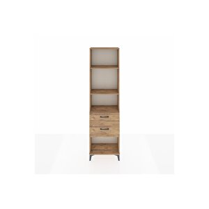 Arges Dolap 3 Raflı 2 Çekmeceli 60x30x221 Çam-çam