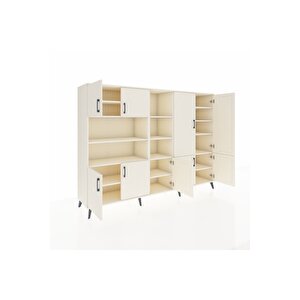 Hyperion Dolap 14 Raflı 9 Kapaklı 220x44x163 Aytaşı-aytaşı