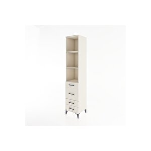 Hyperion Dolap 3 Raflı 4 Çekmeceli 44x44x221 Aytaşı-aytaşı