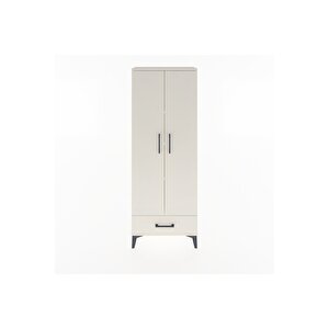Arges Dolap 4 Raflı Tek Çekmeceli 2 Kapaklı 60x30x163 Aytaşı-aytaşı