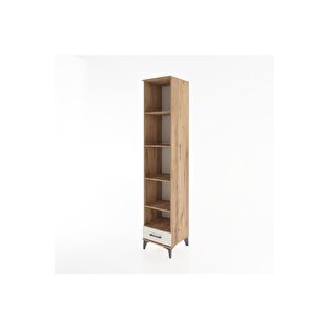 Hyperion Dolap 5 Raflı Tek Çekmeceli 44x44x221 Çam-aytaşı