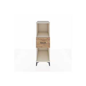 Kronos Dolap Tek Raflı Tek Çekmeceli 44x59x134 Aytaşı-çam