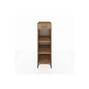 Kronos Dolap 2 Raflı Tek Çekmeceli 44x59x134 Çam-çam