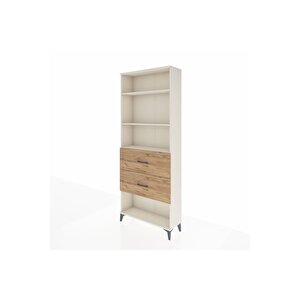 Arges Dolap 3 Raflı 2 Çekmeceli 88x30x221 Aytaşı-çam