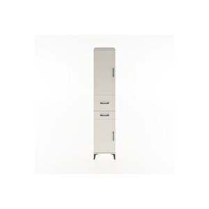 Hyperion Dolap 4 Raflı 2 Çekmeceli 2 Kapaklı 44x44x221 Aytaşı-aytaşı