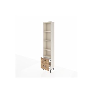 Arges Dolap 4 Raflı 2 Çekmeceli 44x30x221 Aytaşı-çam