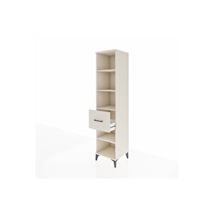 Hyperion Dolap 4 Raflı Tek Çekmeceli 44x44x195 Aytaşı-aytaşı