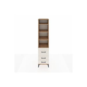 Hyperion Dolap 4 Raflı 3 Çekmeceli 44x44x195 Çam-aytaşı