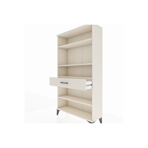 Arges Dolap 4 Raflı Tek Çekmeceli 88x30x163 Aytaşı-aytaşı