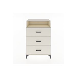 Hyperion Dolap Tek Raflı 3 Çekmeceli 88x44x134 Aytaşı-aytaşı