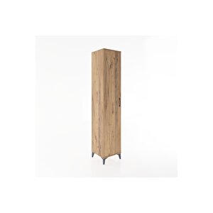 Hyperion Dolap 3 Raflı Tek Kapaklı 44x44x221 Çam-çam