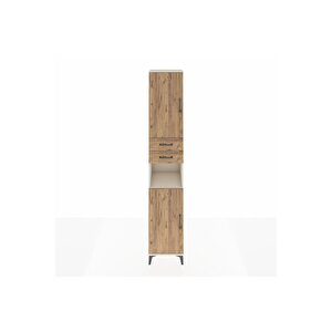 Hyperion Dolap 5 Raflı 2 Çekmeceli 2 Kapaklı 44x44x243 Aytaşı-çam