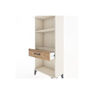 Hyperion Dolap 2 Raflı Tek Çekmeceli 60x44x134 Aytaşı-çam
