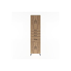 Hyperion Dolap 2 Raflı 4 Çekmeceli 4 Kapaklı 60x44x243 Aytaşı-çam