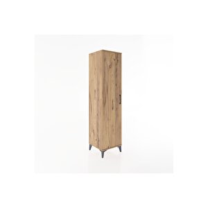 Hyperion Dolap 2 Raflı Tek Kapaklı Tek Askılı 44x44x182 Çam-çam