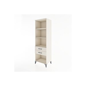 Hyperion Dolap 3 Raflı 2 Çekmeceli 60x44x195 Aytaşı-aytaşı