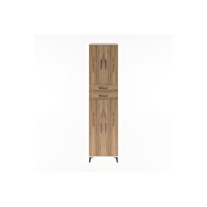Hyperion Dolap 5 Raflı 2 Çekmeceli 4 Kapaklı 60x44x243 Aytaşı-çam