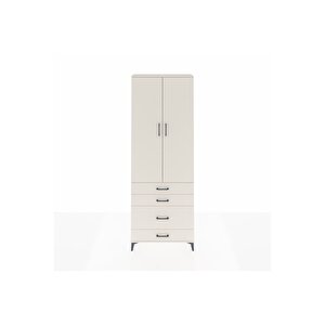 Arges Dolap 3 Raflı 4 Çekmeceli 2 Kapaklı 88x30x243 Aytaşı-aytaşı