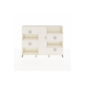 Arges Dolap 10 Raflı 9 Kapaklı 220x30x163 Aytaşı-aytaşı