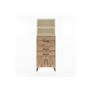 Hyperion Dolap 2 Raflı 3 Çekmeceli 2 Kapaklı 60x44x163 Aytaşı-çam