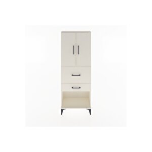 Arges Dolap 3 Raflı 2 Çekmeceli 2 Kapaklı 60x30x163 Aytaşı-aytaşı