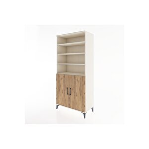 Hyperion Dolap 5 Raflı 2 Kapaklı 88x44x195 Aytaşı-çam