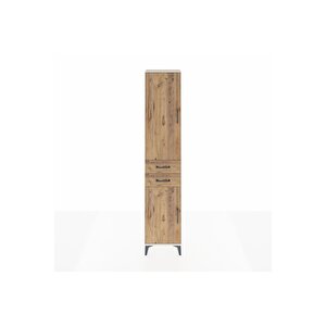 Arges Dolap 3 Raflı 2 Çekmeceli Tek Askılı 44x30x221 Aytaşı-çam