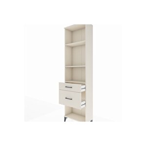 Arges Dolap 3 Raflı 2 Çekmeceli 60x30x221 Aytaşı-aytaşı