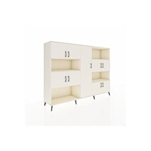 Hyperion Dolap 10 Raflı 9 Kapaklı 220x44x163 Aytaşı-aytaşı